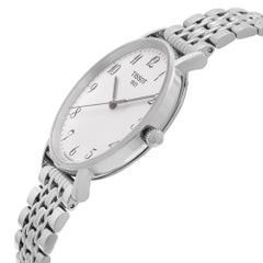 Tissot T-Classic Everytime Stahl-Silber-Zifferblatt Quarz-Uhr T109.410.11.032,00