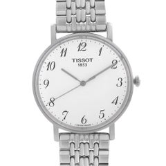 Tissot T-Classic Everytime Stahl-Silber-Zifferblatt Unisex-Uhr T109.410.11.032,00