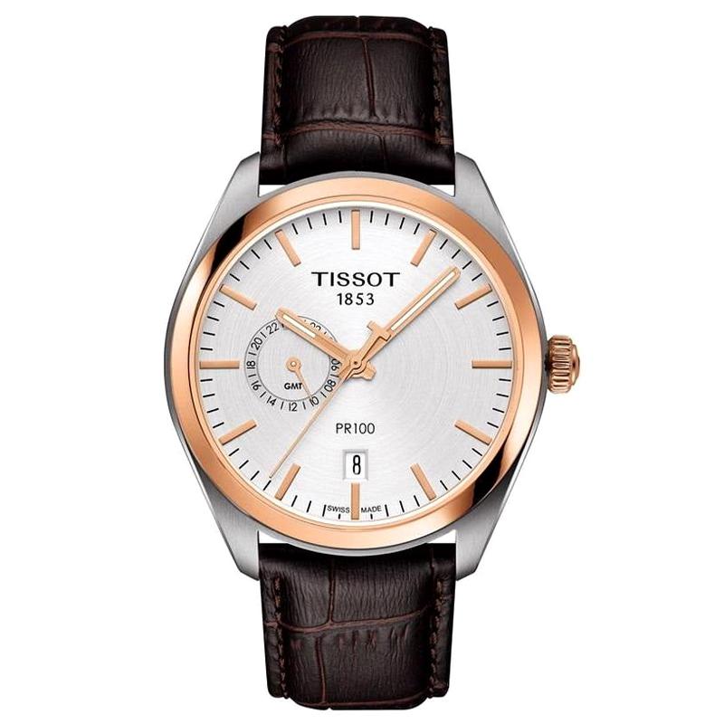 Tissot T-Classic PR 100 Dual Time Men's Watch T1014522603100