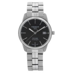 Tissot T-Classic PR100 38mm Titanium Black Dial Quartz Watch T049.410.44.051.00
