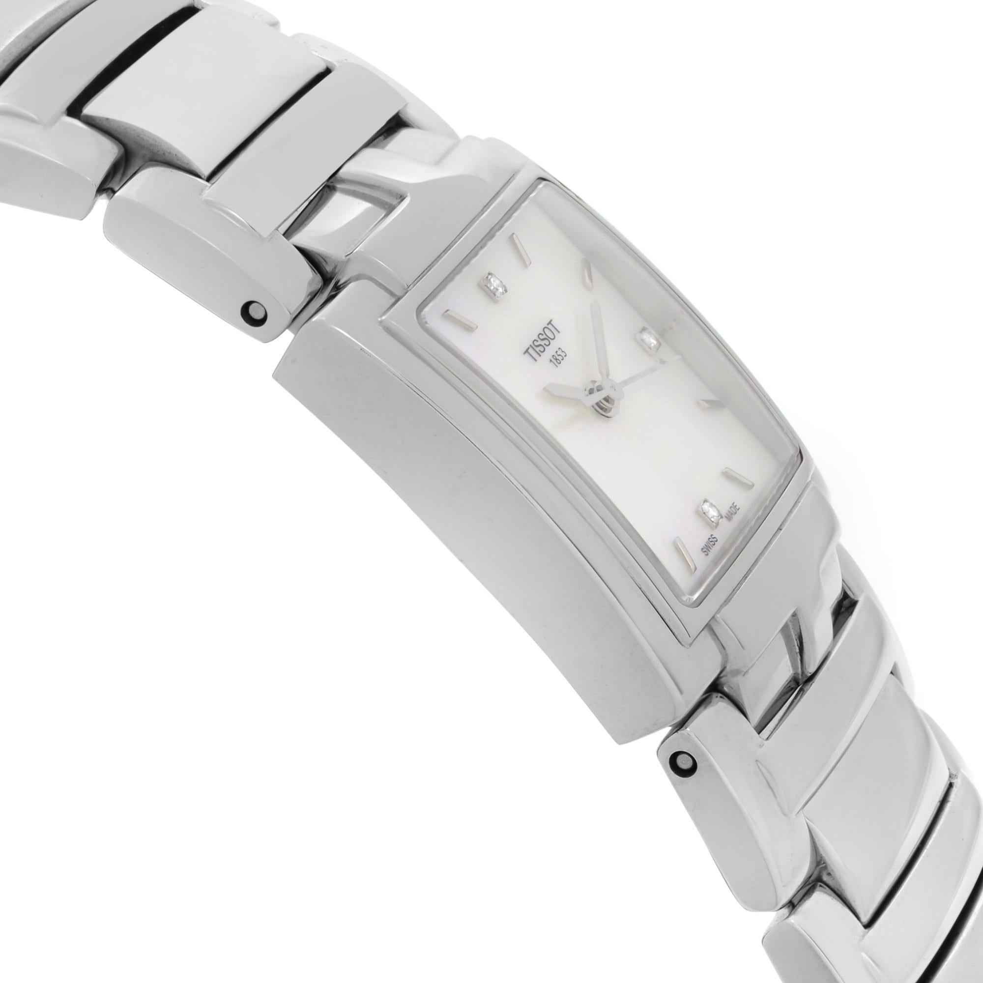tissot generosi-t t-lady diamond markers quartz watch - t1053091111600