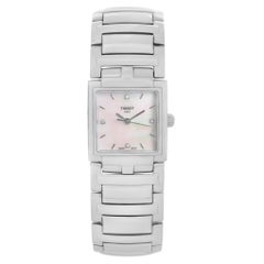 Tissot T-Evocation Stahl MOP Diamant Zifferblatt Damen Quarzuhr T051.310.11.116,00