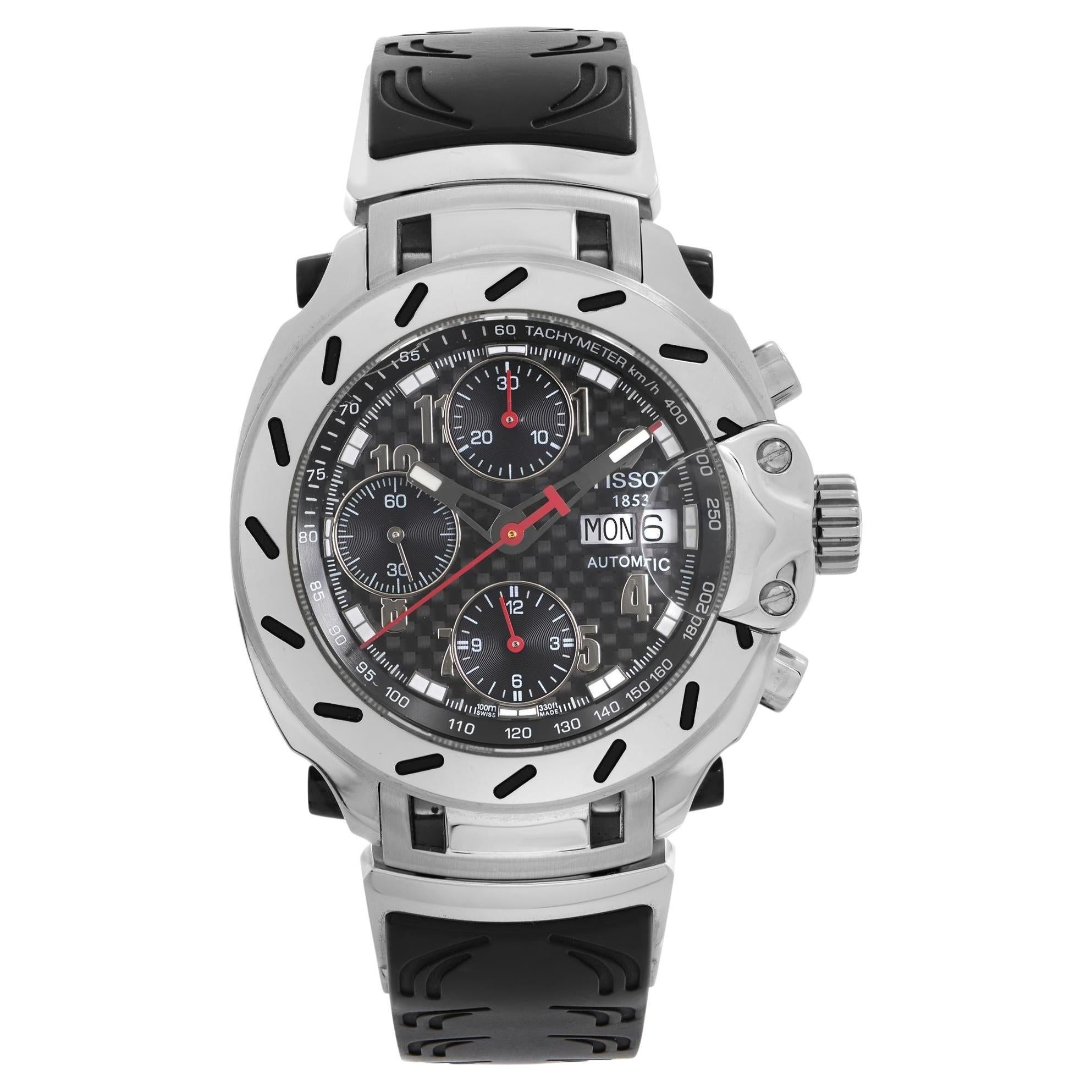 Tissot T-Race Moto GP Steel Black Dial Automatic Watch T011.414.17.202.00