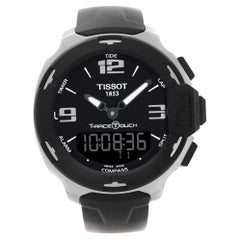 Tissot T-Race Touch Steel Black Dial Quartz Mens Watch T081.420.17.057.01