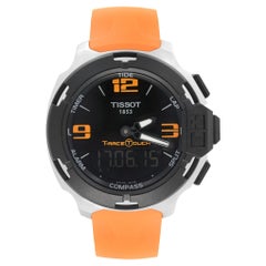 Tissot T-Race Touch Steel Black Dial Quartz Mens Watch T081.420.17.057.02