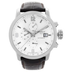 Tissot T-Sport PRC 200 Stahl-Silber-Zifferblatt Automatik-Herrenuhr T055.427.16.017,00