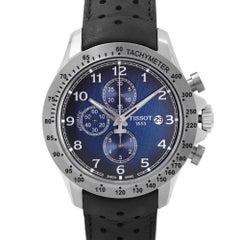 Tissot T-Sport V8 Chronograph Steel Blue Dial Automatic Watch T106.427.16.042.00