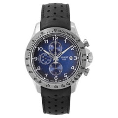 Tissot T-Sport V8 Chronograph Steel Blue Dial Automatic Watch T106.427.16.042.00