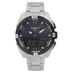 Tissot T-Touch Expert Solar Titanium Black Dial Digital Watch T091.420.44.051.00