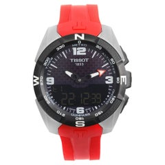 Used Tissot T-Touch Expert Solar Titanium Black Dial Quartz Watch T091.420.47.057.00