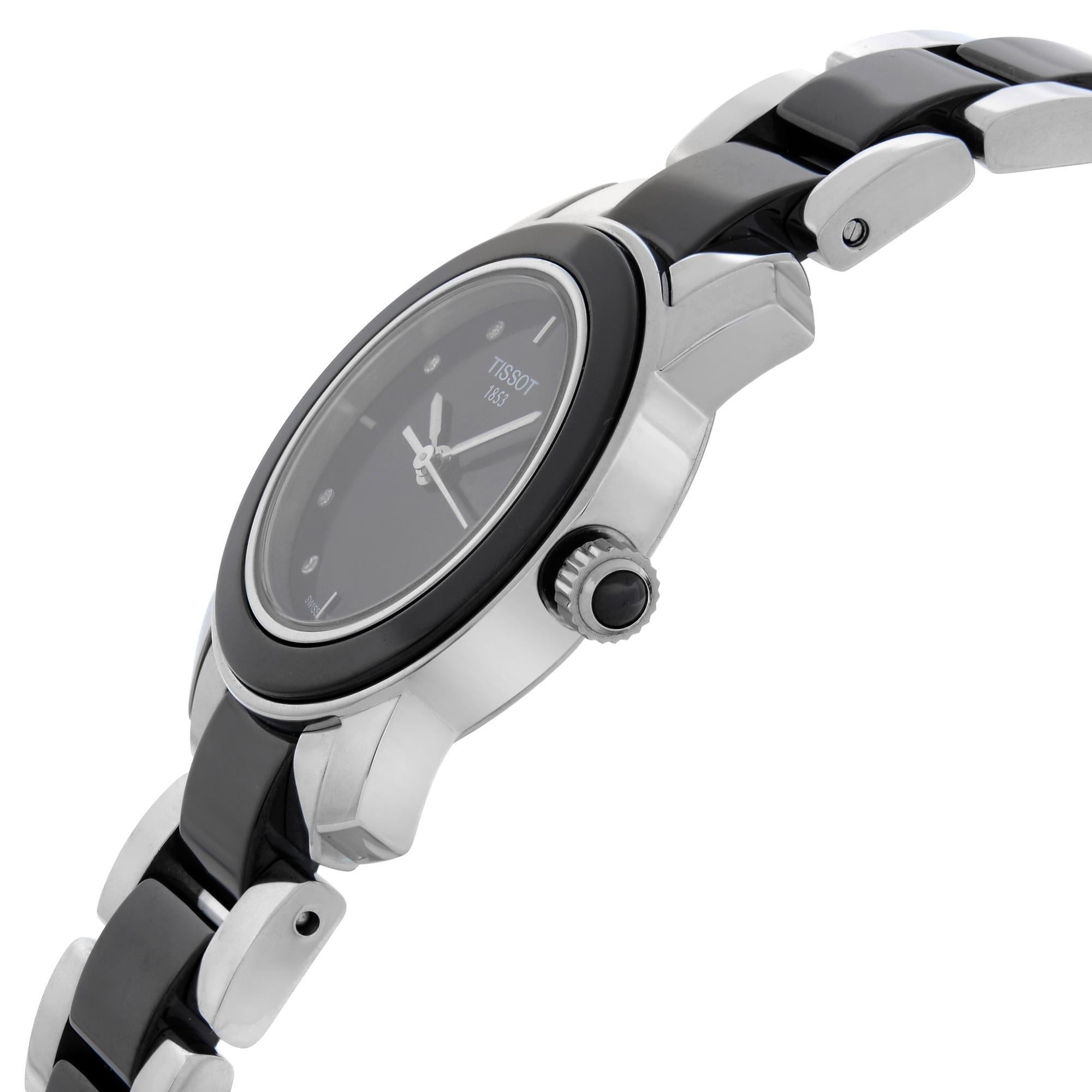 montre tissot femme diamant