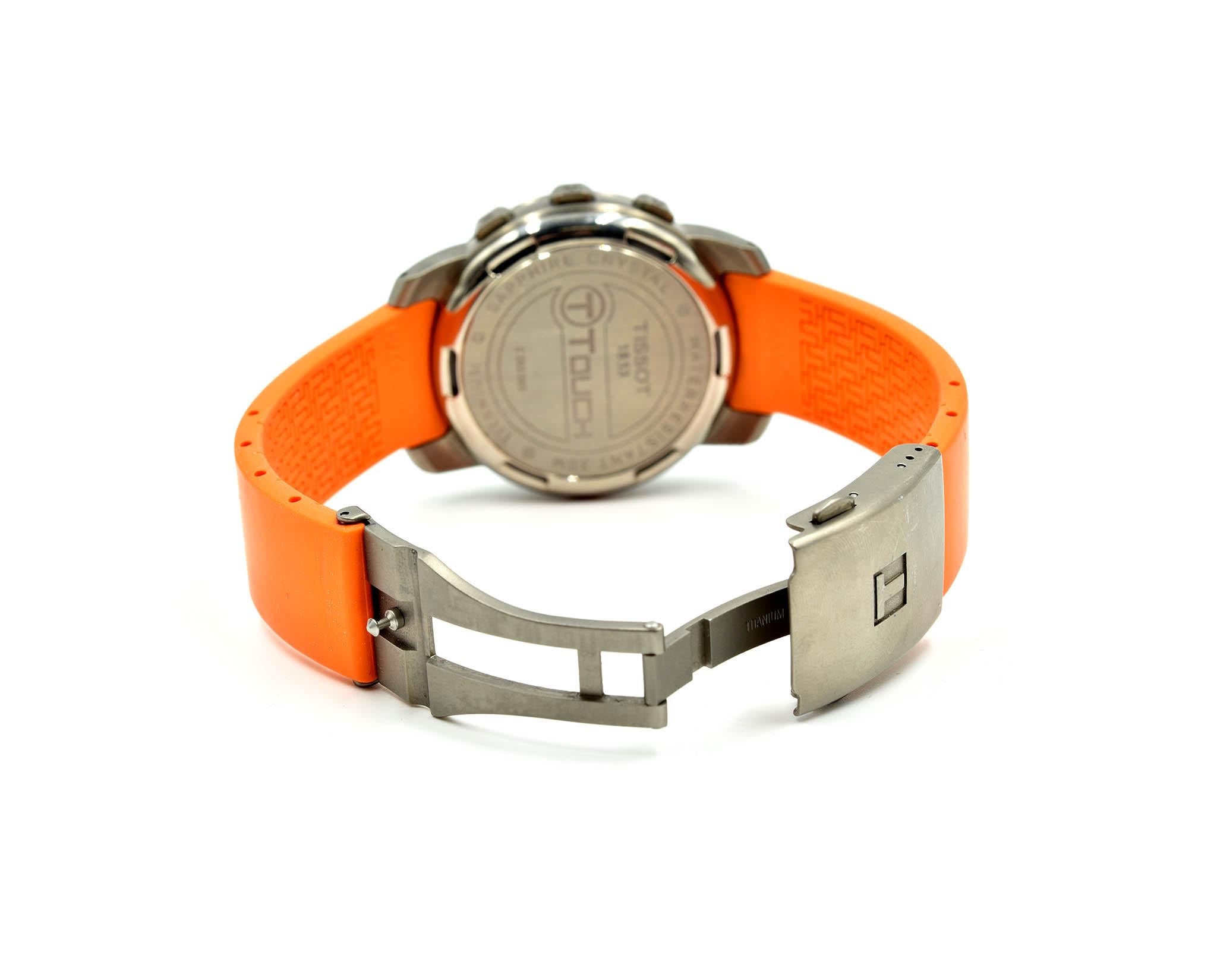 Men's Tissot Titanium T-Touch Touch Screen quartz Wristwatch  