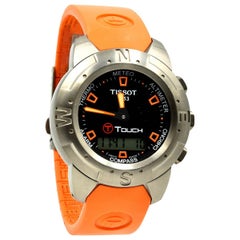 Used Tissot Titanium T-Touch Touch Screen quartz Wristwatch  