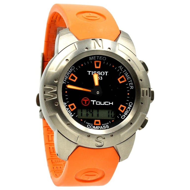 Tissot Titanium TTouch Touch Screen quartz Wristwatch at 1stDibs