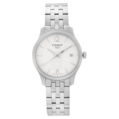 Tissot Tradition Steel Silver Dial Ladies Quartz Watch T063.210.11.037.00