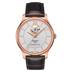 Tissot Tradition PowerMatic 80 Open Heart Watch T0639073603800