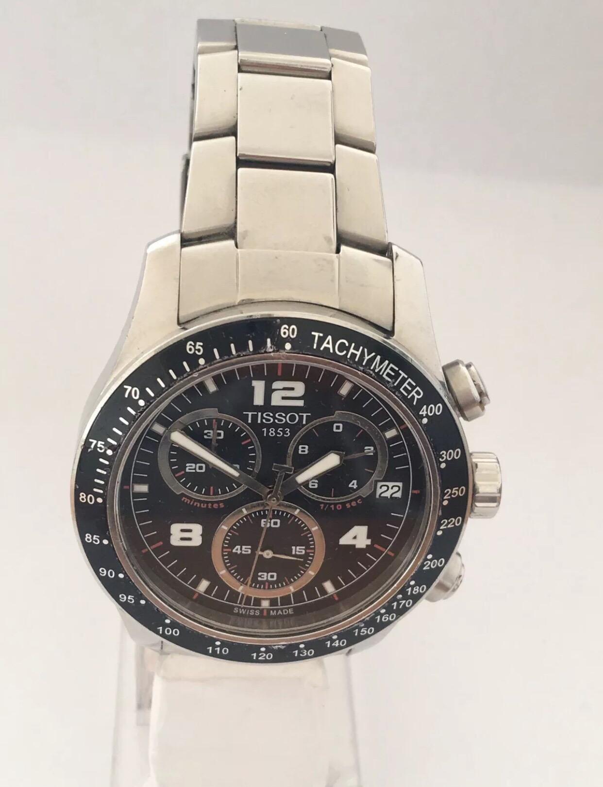 Tissot V8 Quartz Chronograph Men’s Watch For Sale 3