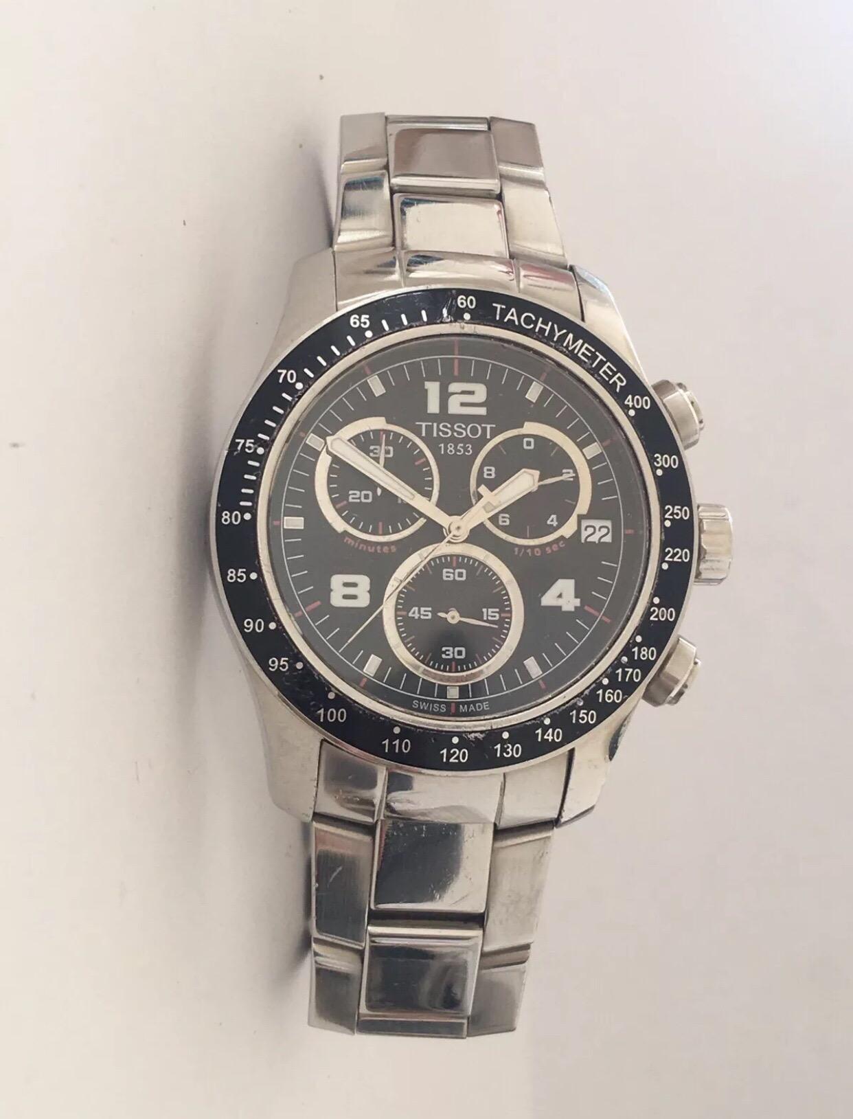 Tissot V8 Quartz Chronograph Men’s Watch For Sale 4