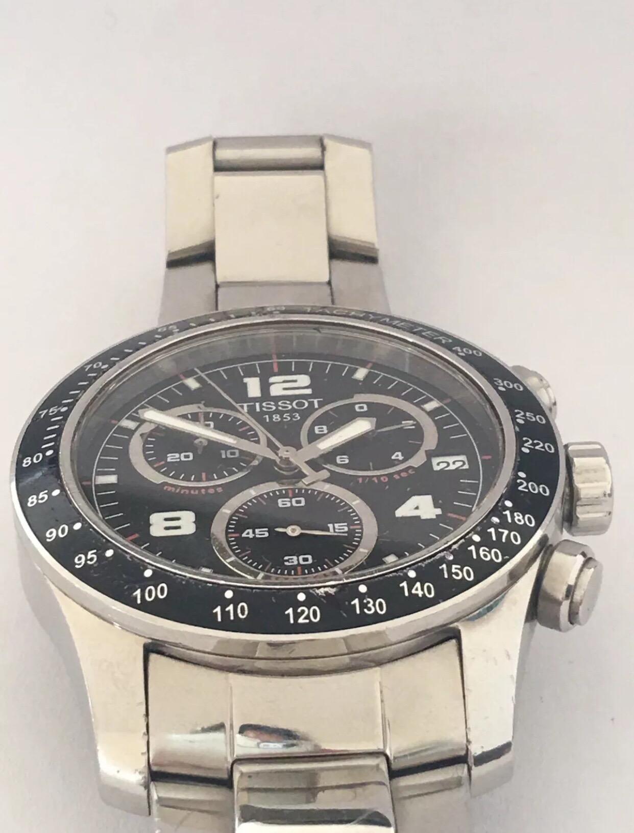 Tissot V8 Quartz Chronograph Men’s Watch For Sale 5