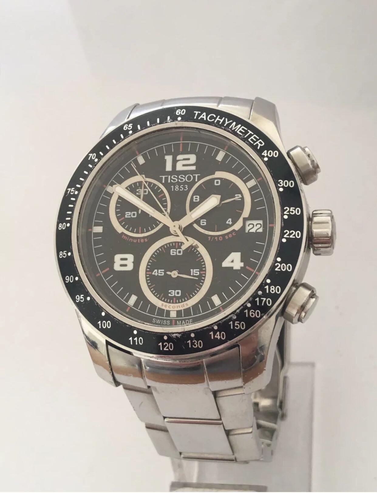 Tissot V8 Quartz Chronograph Men’s Watch For Sale at 1stDibs | tissot ...