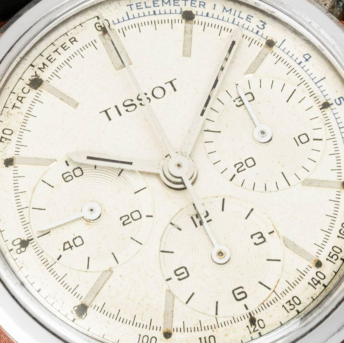 Tissot Vintage Chronograph 808A In Good Condition For Sale In London, GB