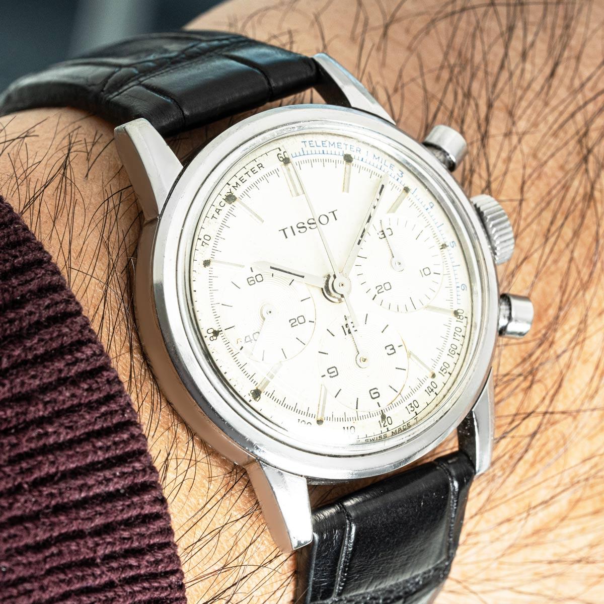 Tissot Vintage Chronograph 808A For Sale 4