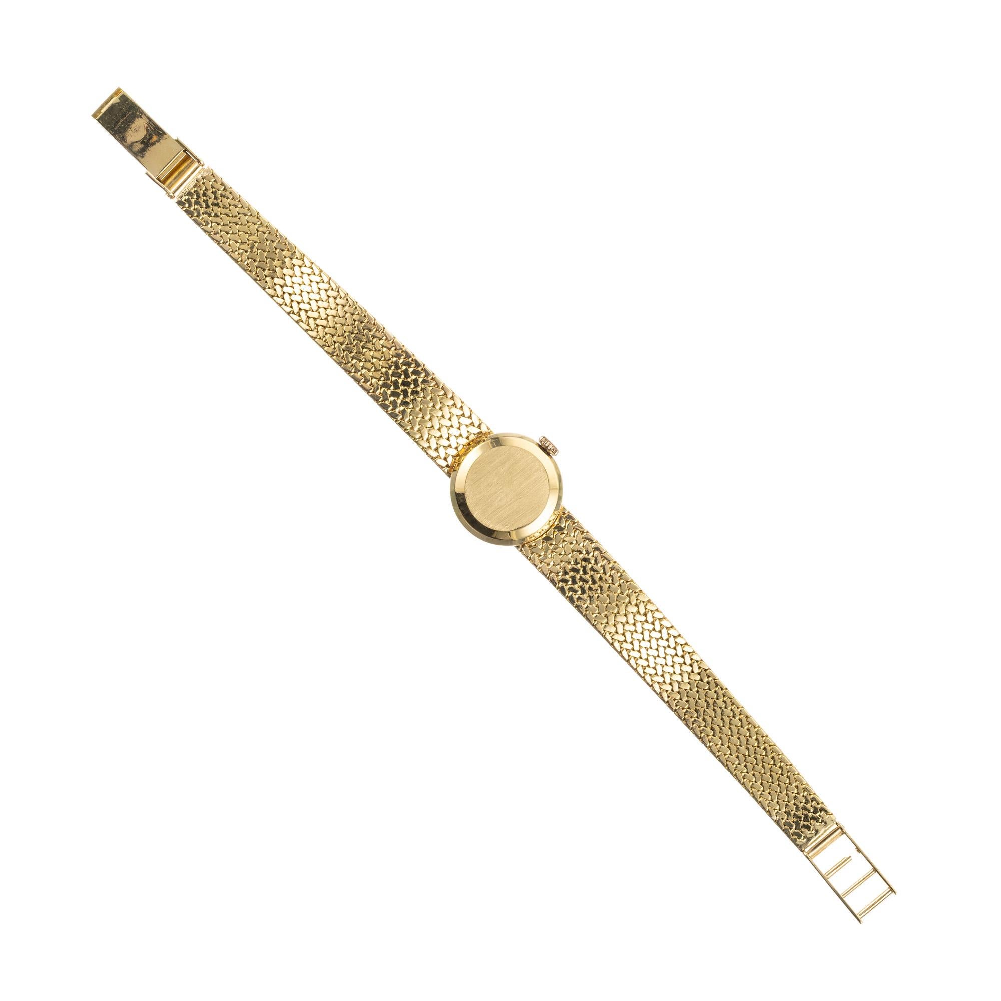 Tissot Yellow Gold 17 Jewel Ladies Wristwatch  For Sale 1