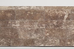 Limited Edition Natural Distressed Shagreen Long Tissue Box by Alexander Lamont