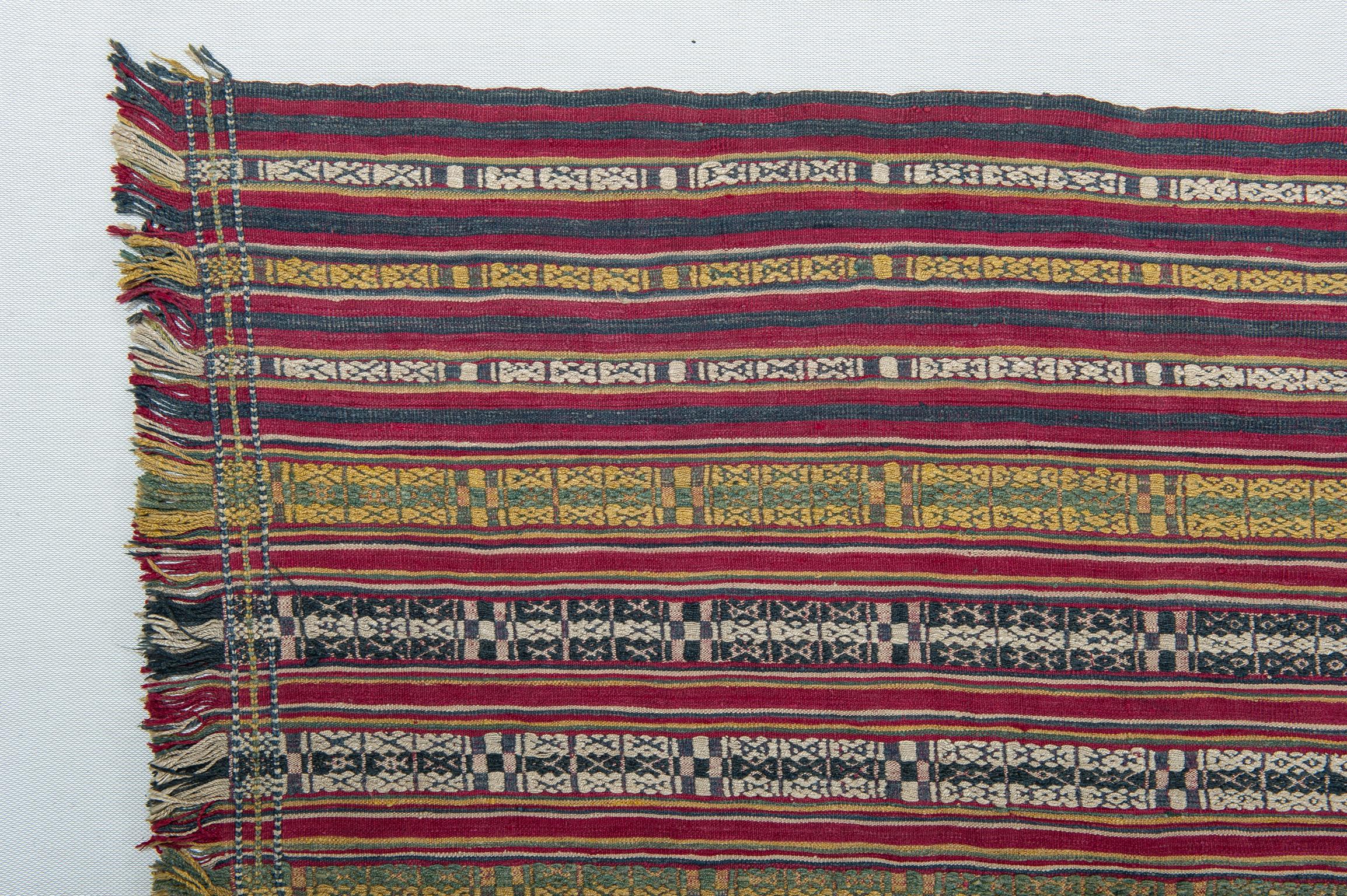 Seiden- oder Schal aus Nagaland (Wolle) im Angebot