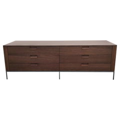 'Titanes' Maxalto Dresser Antonio Citterio B&B Italia, Wenge, Bronzed Steel Base