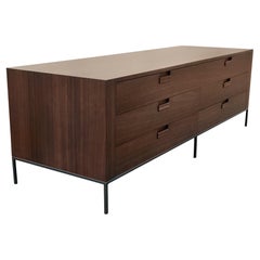 'Titanes' Maxalto Dresser Antonio Citterio B&B Italia, Wenge, Bronzed Steel Base