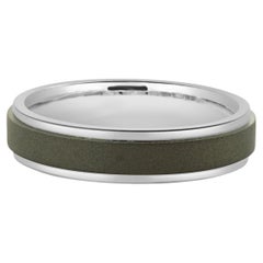 Titan 5MM Steinoberteil Band aus Titan