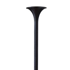 Titanium-Plated Madurai Candlestick-Vase Duo by Zanetto