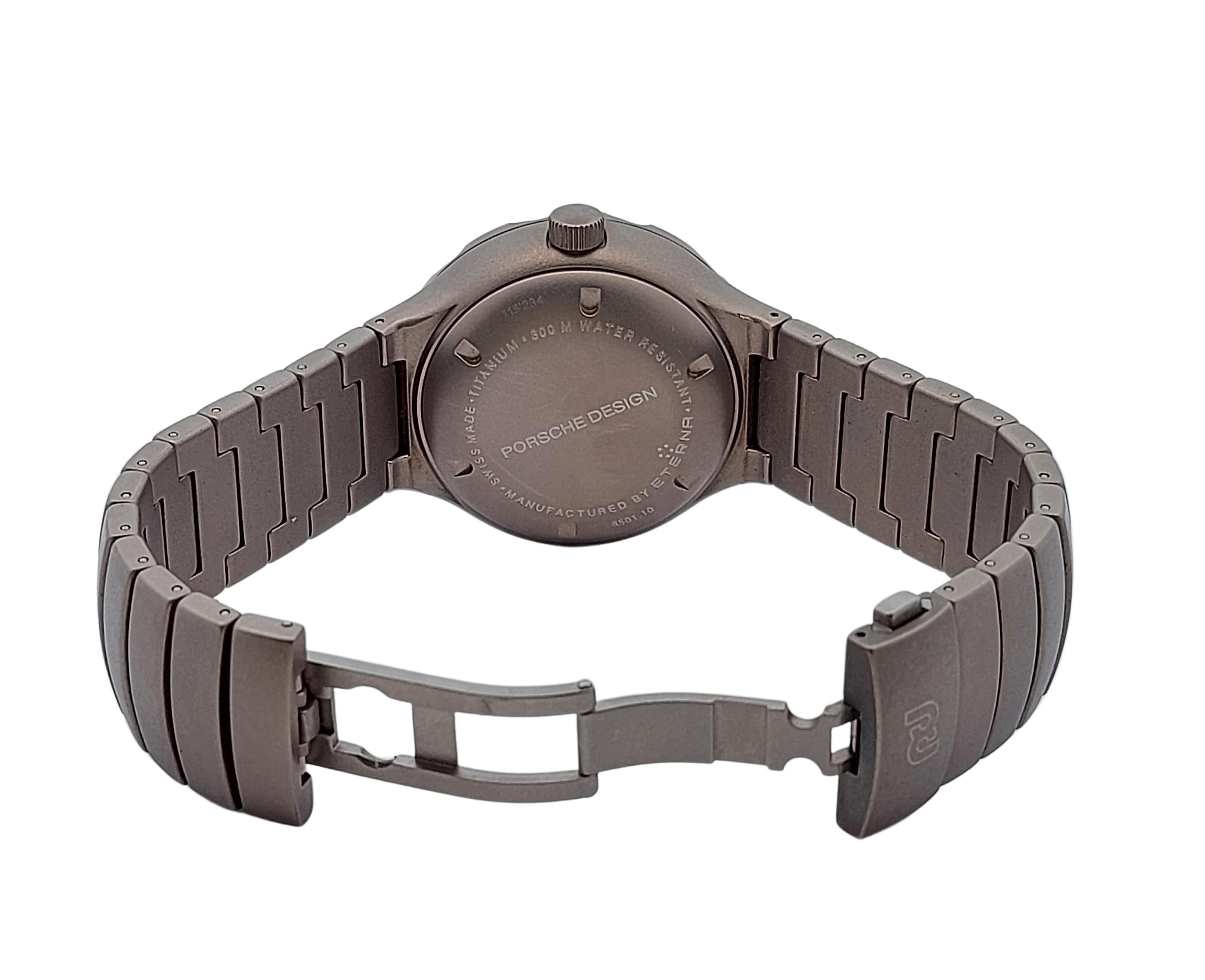 Titanium Rare and Collectible Porsche Design Watch, Automatic For Sale 1