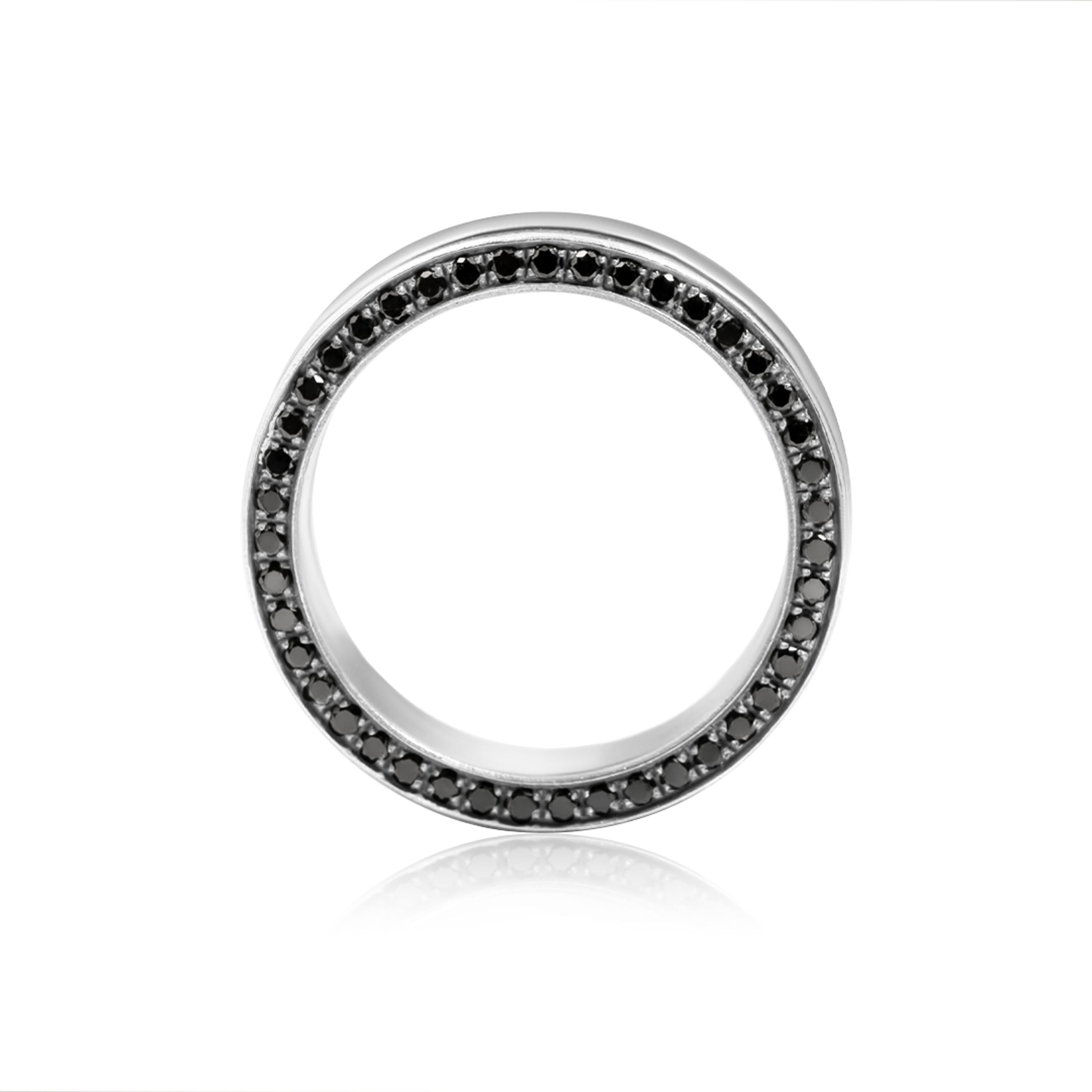 black diamond titanium ring