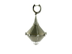 Titanium Tops Diamond Earrings