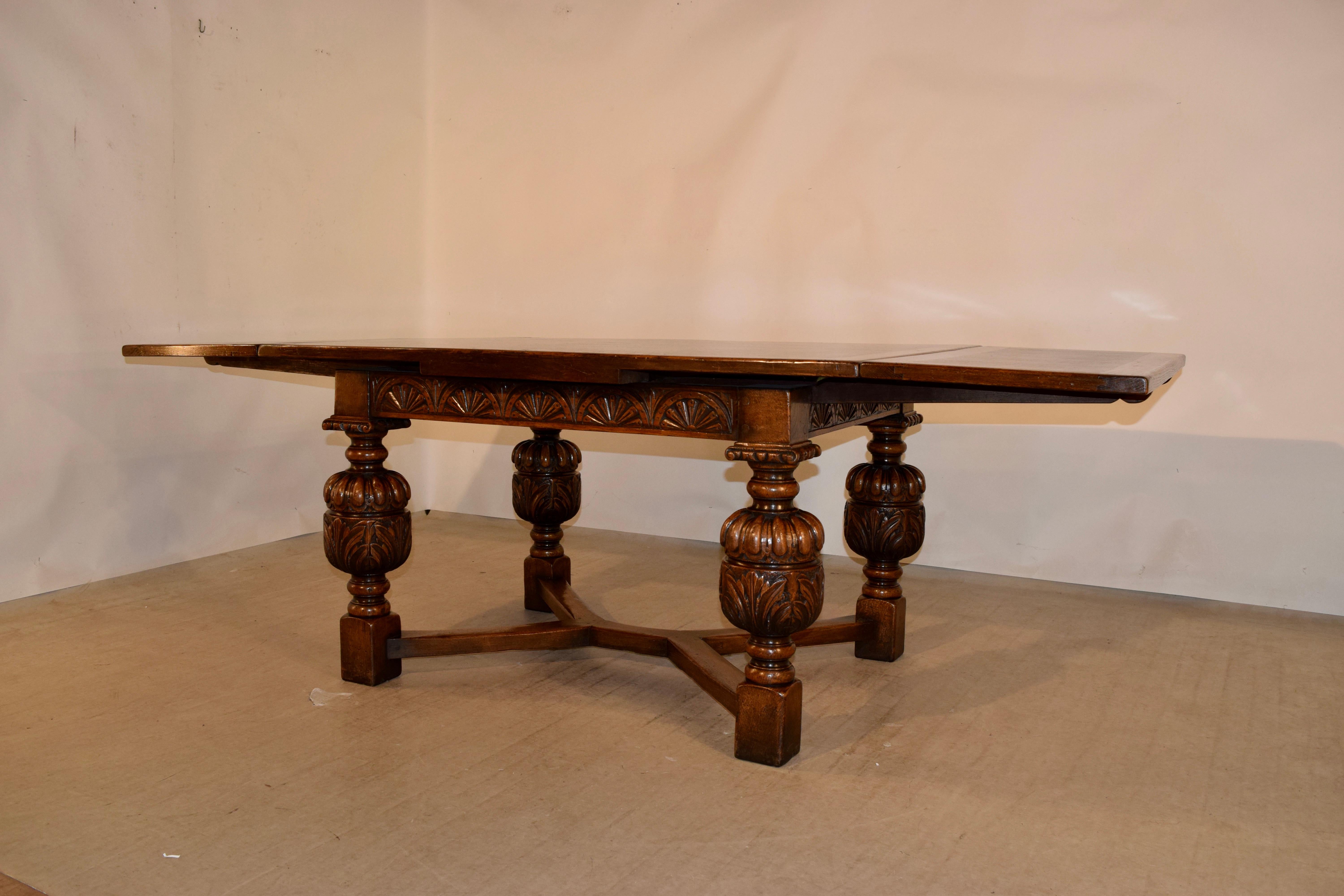 Victorian Titchmarsh and Goodwin Table, circa 1890 For Sale