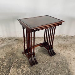 Titchmarsh & Goodwin Bespoke Mahogany Nest of Tables