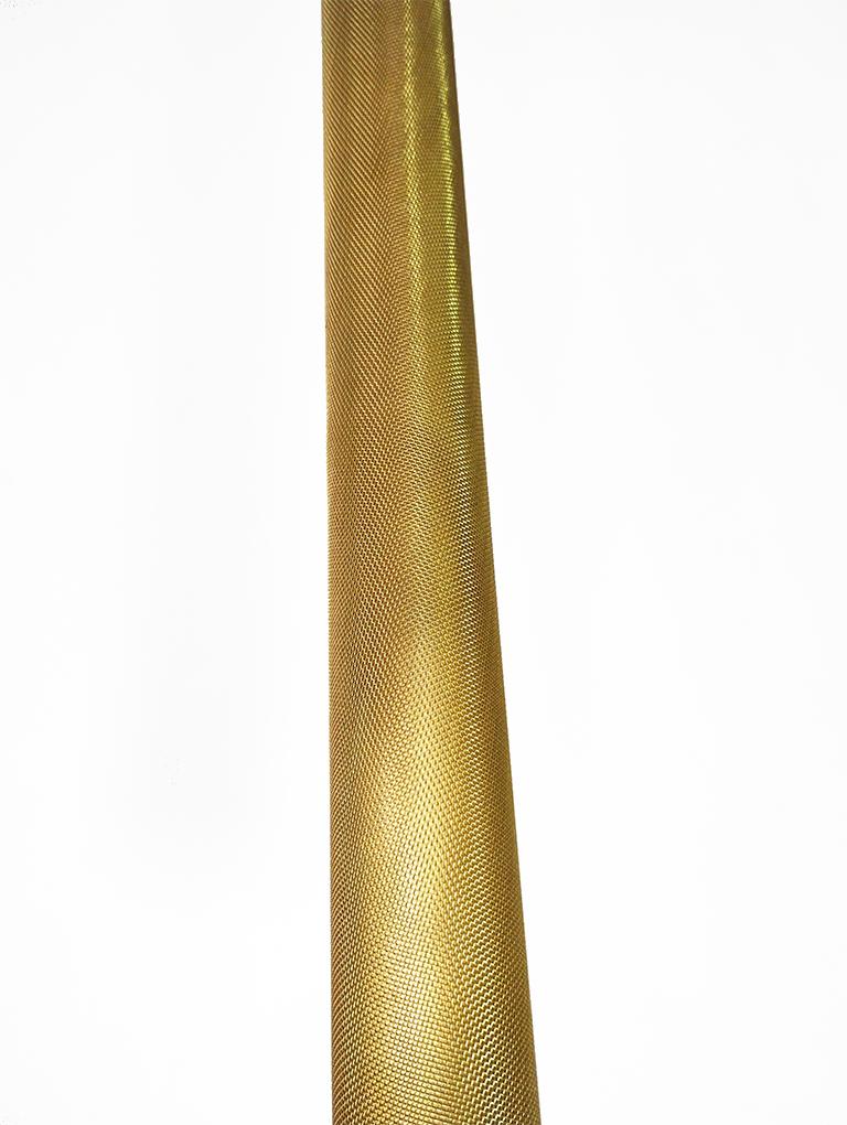 European Tite, Customizable Pendant Brass Lamp by Candas Design For Sale