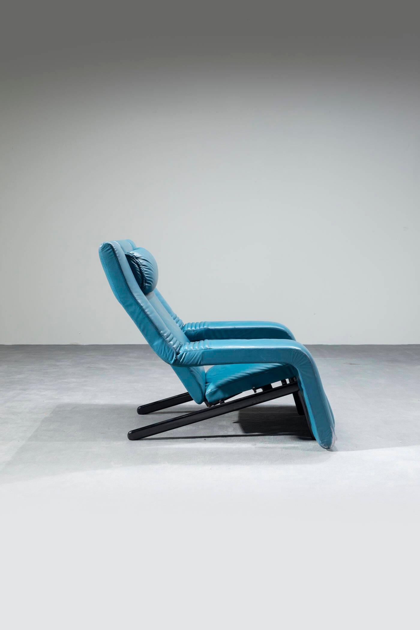 Titina Ammanati, Giampiero Vitelli, Sillón mod. Kilkis, Prod. Brunati, 1985 en Bueno estado para la venta en Rivoli, IT