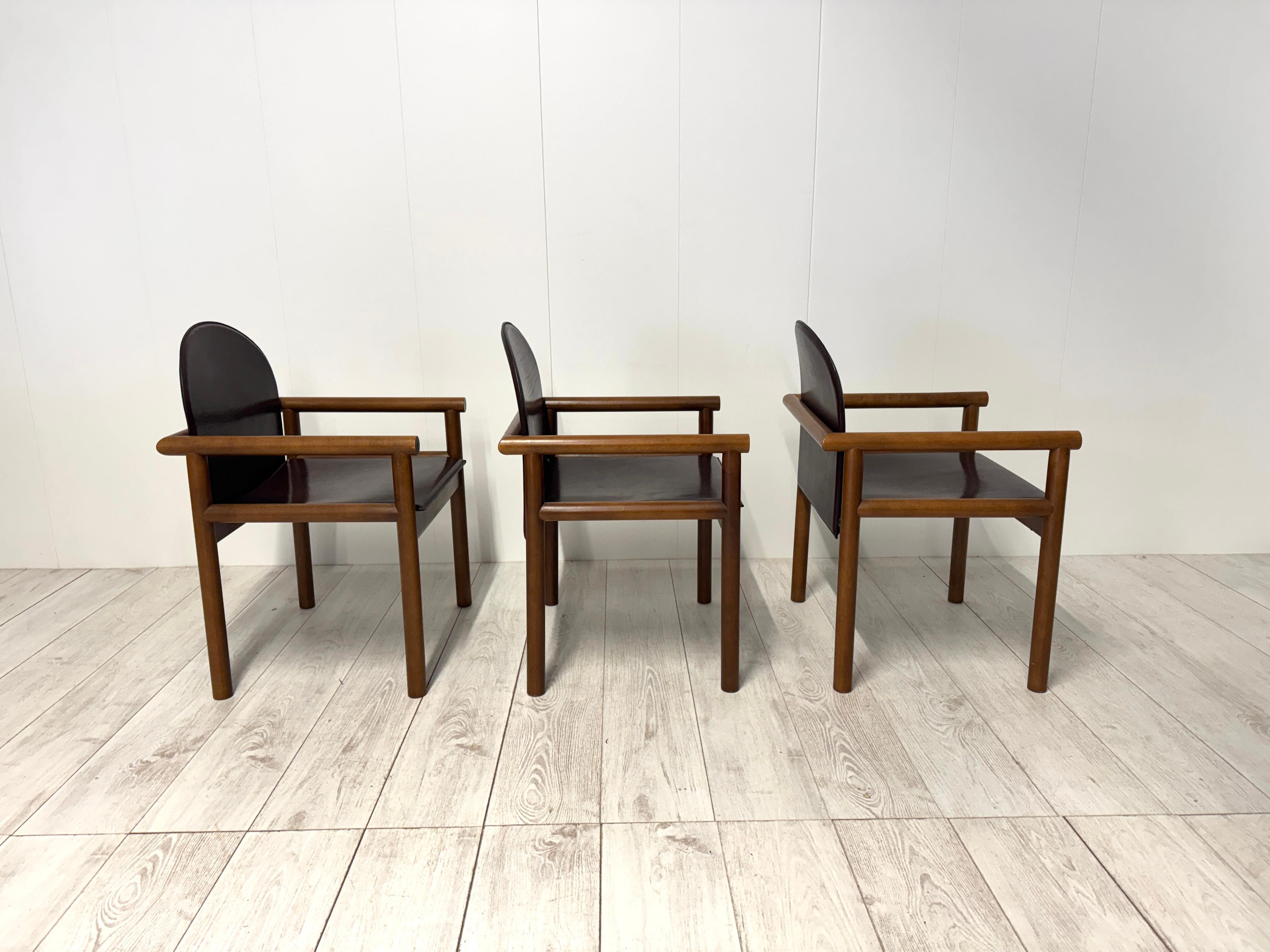 Titina Ammannati, Giampiero Vitelli, Six chairs, prod. Catalan 1970s 4