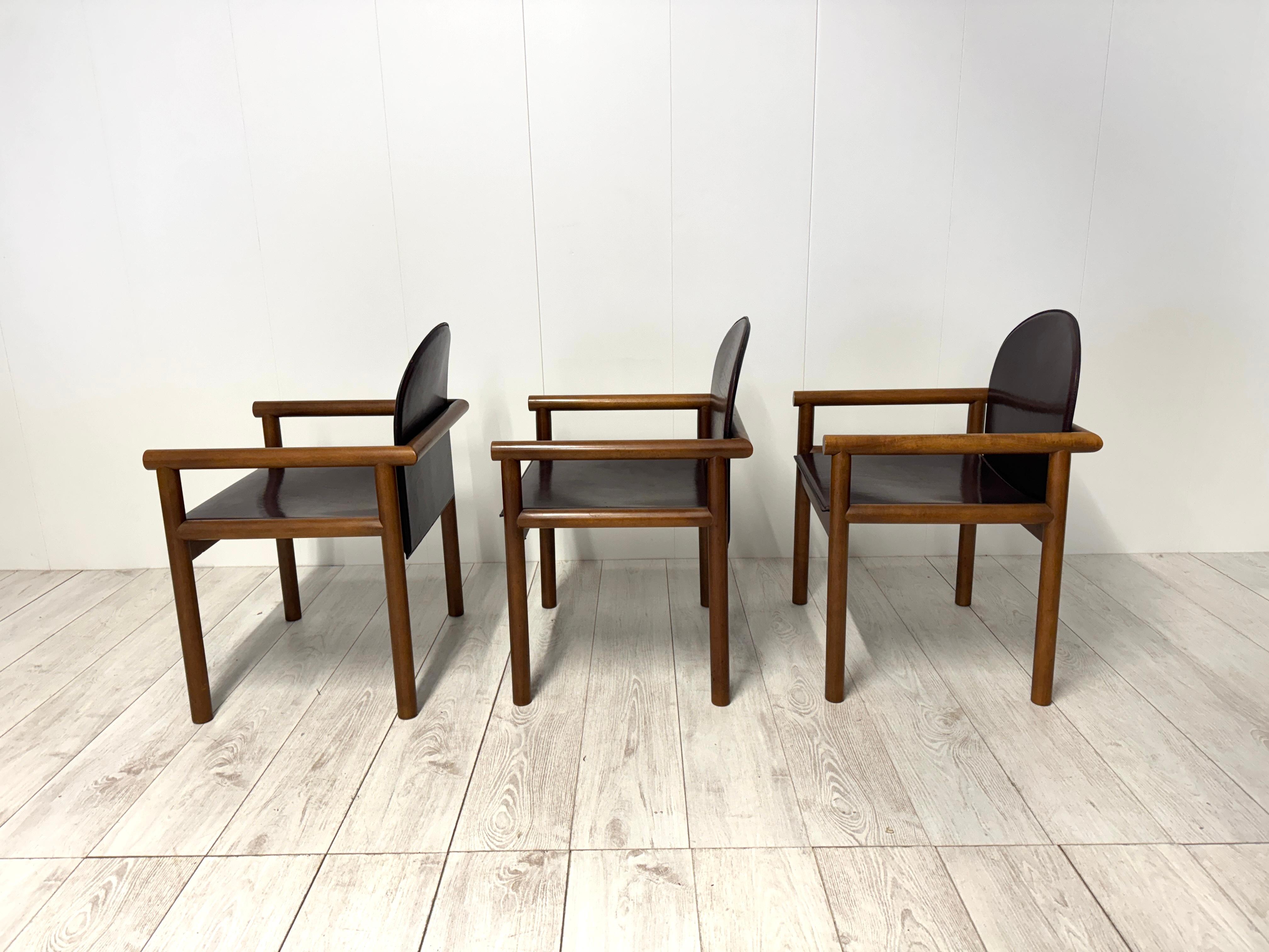 Titina Ammannati, Giampiero Vitelli, Six chairs, prod. Catalan 1970s 6