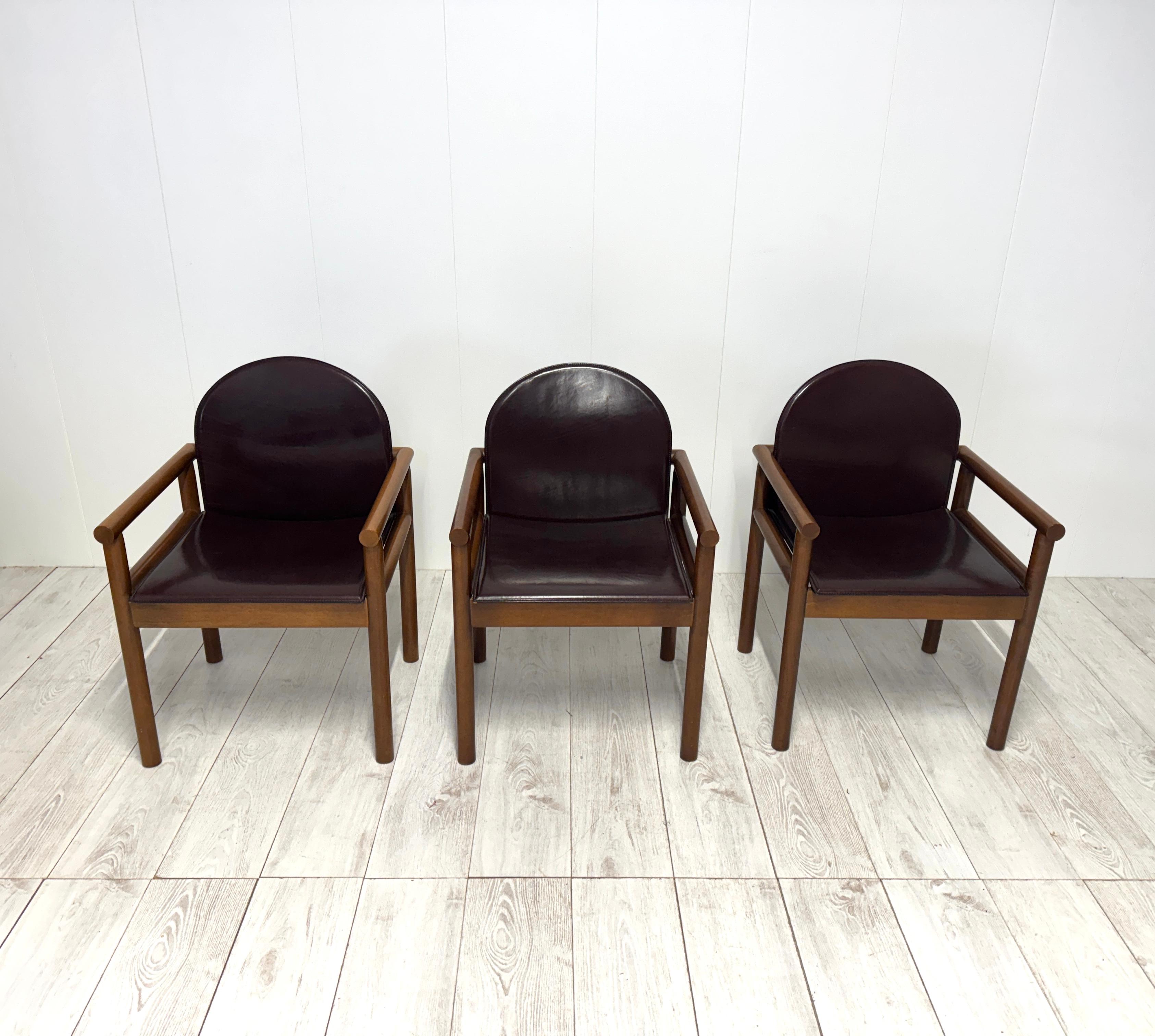 Titina Ammannati, Giampiero Vitelli, Six chairs, prod. Catalan 1970s 11