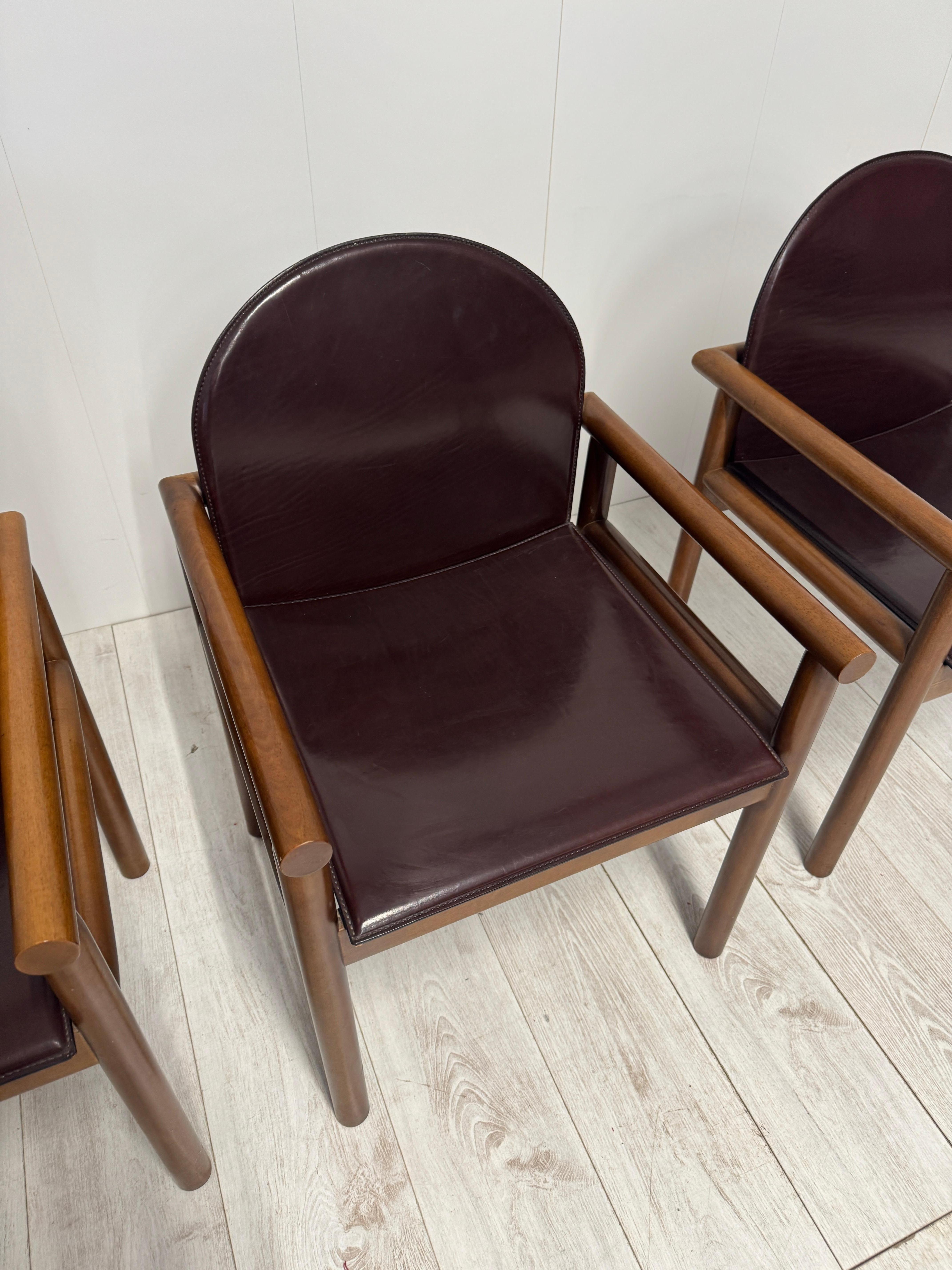 Titina Ammannati, Giampiero Vitelli, Six chairs, prod. Catalan 1970s 13