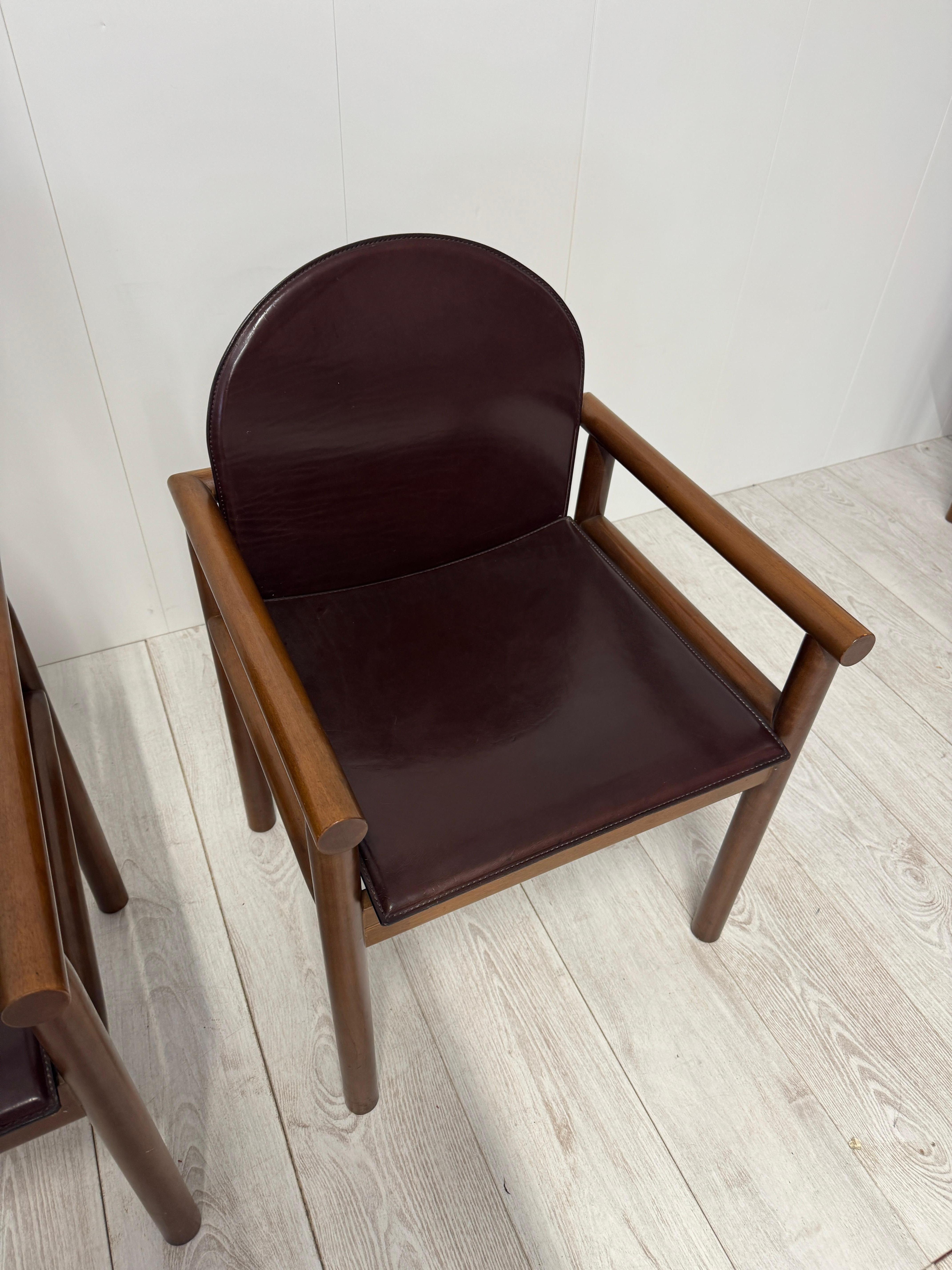 Titina Ammannati, Giampiero Vitelli, Six chairs, prod. Catalan 1970s 14