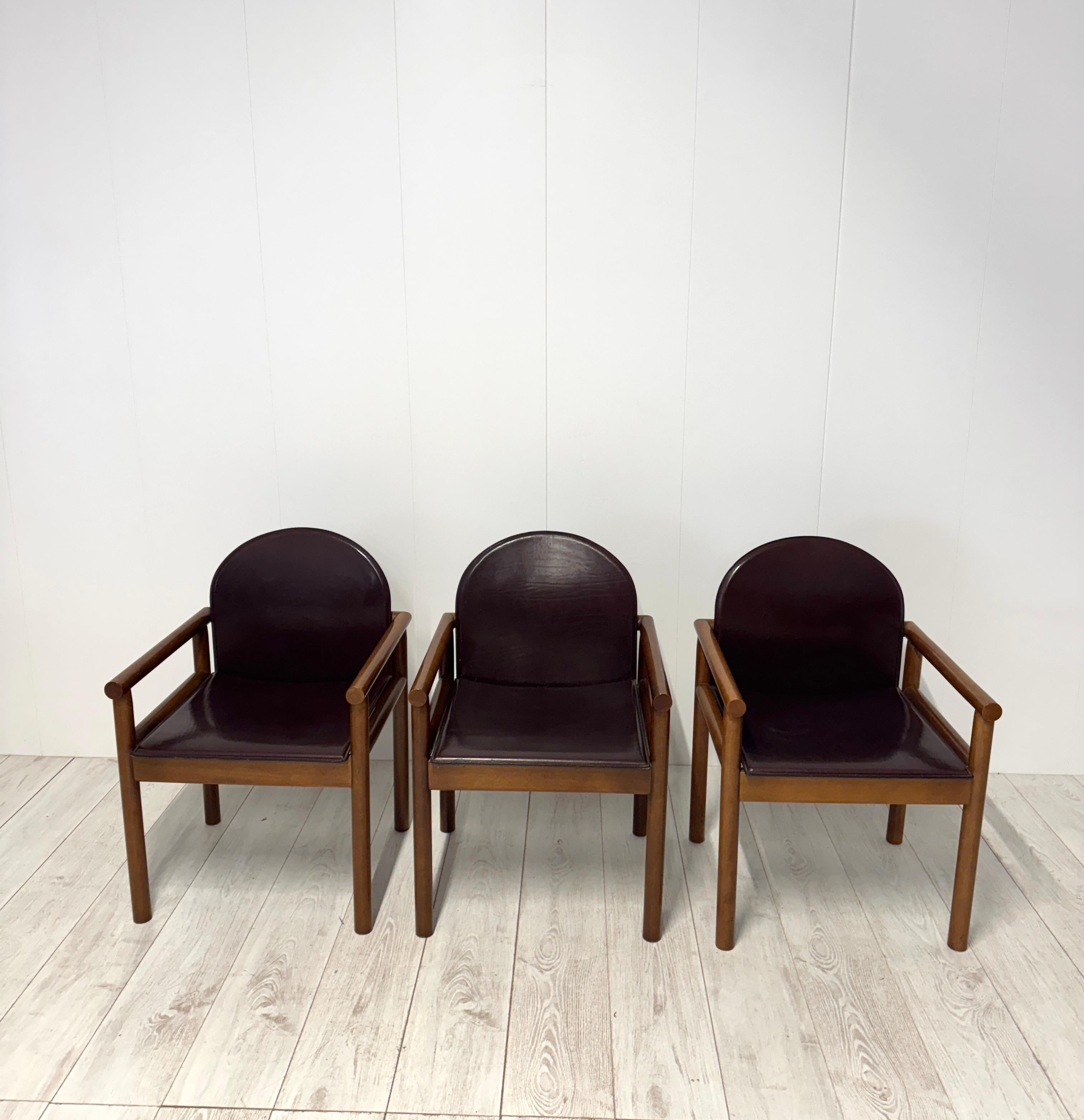 Titina Ammannati, Giampiero Vitelli, Six chairs, prod. Catalan 1970s 2