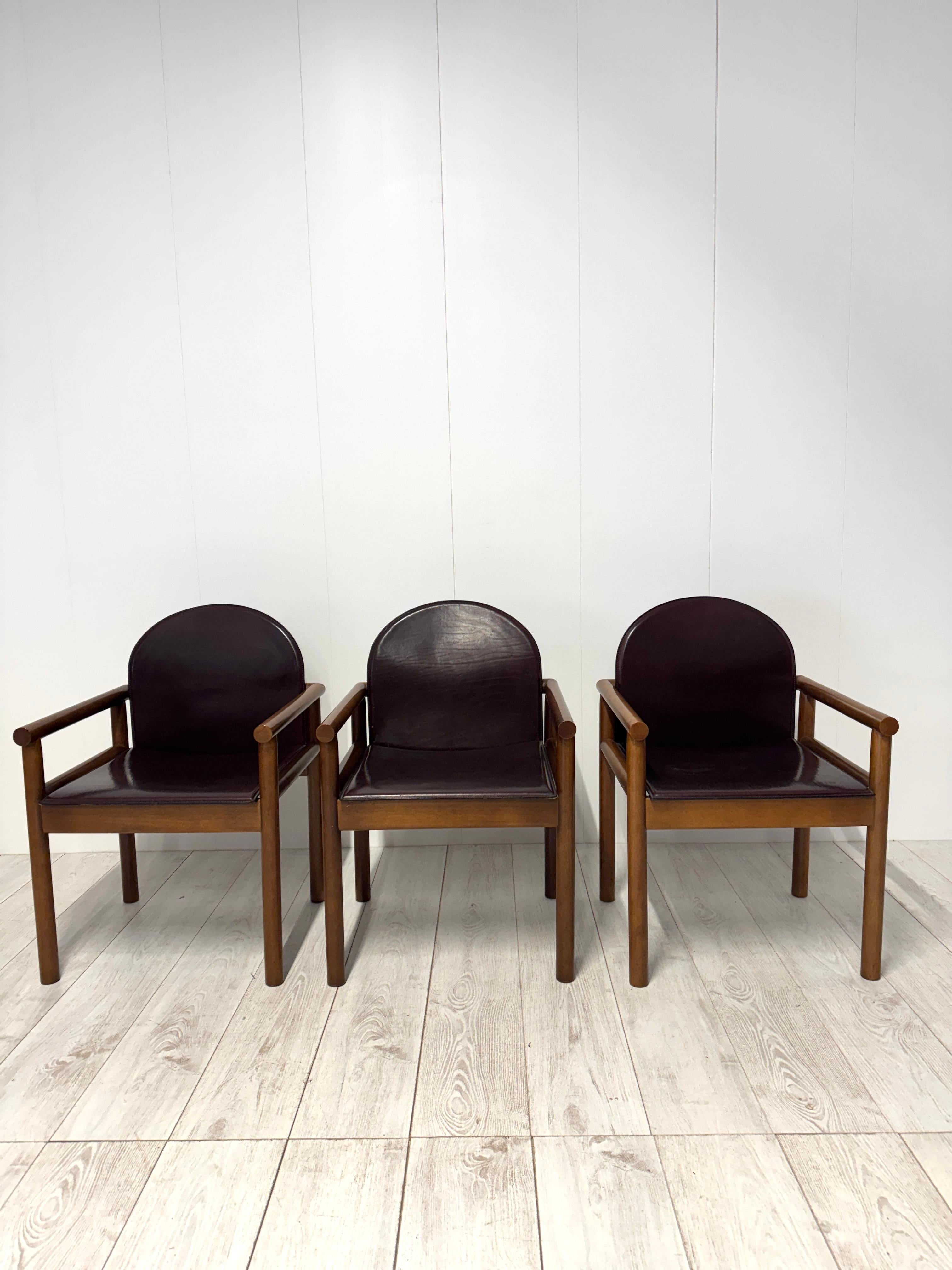 Titina Ammannati, Giampiero Vitelli, Six chairs, prod. Catalan 1970s 3