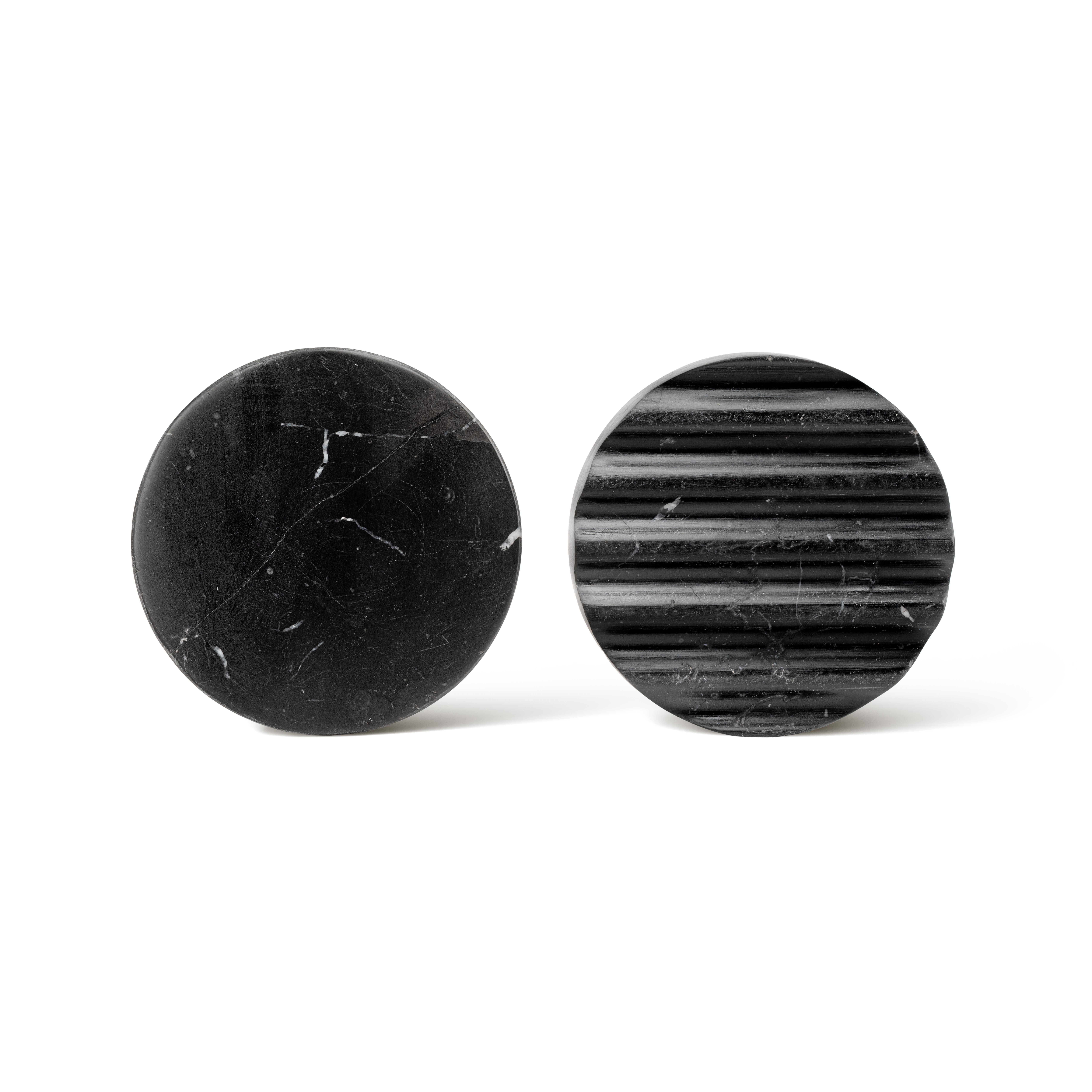 Autre TITINO - Porte-savon en marbre de Carrare, Nero Marquina, Verdalpi, Rosso Levanto en vente