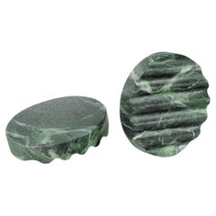 TITINO - Soap dish in Carrara Marble, Nero Marquina, Verdalpi, Rosso Levanto
