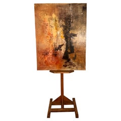 Titled “Foisonnement I”, this large-scale abstract composition by Walter Hinchey